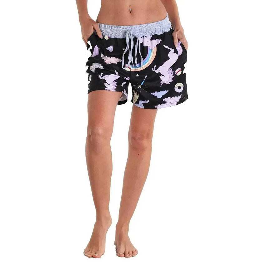 Home Yoga Women's Casual Sports Beach Shorts