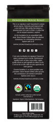 Honduran House Roast - Ground, Medium Roast, Certified Organic OCIA/ Fairtade Coffee 1lb/454g
