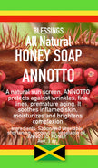 ALL NATURAL HONEY ANNOTTO FACE & BODY BAR