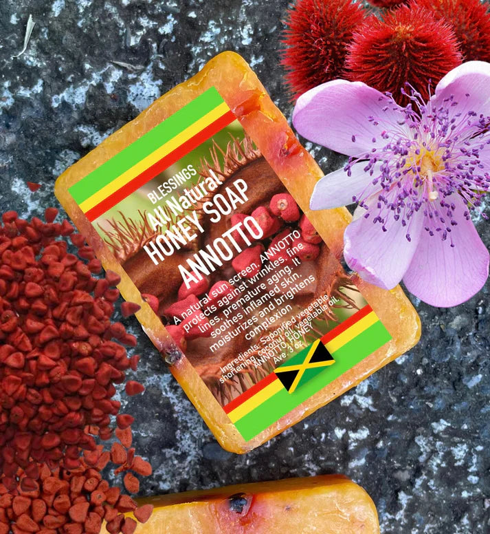 ALL NATURAL HONEY ANNOTTO FACE & BODY BAR