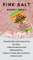 ALL NATURAL HONEY PINK HIMALAYAN SALT FACE & BODY BAR