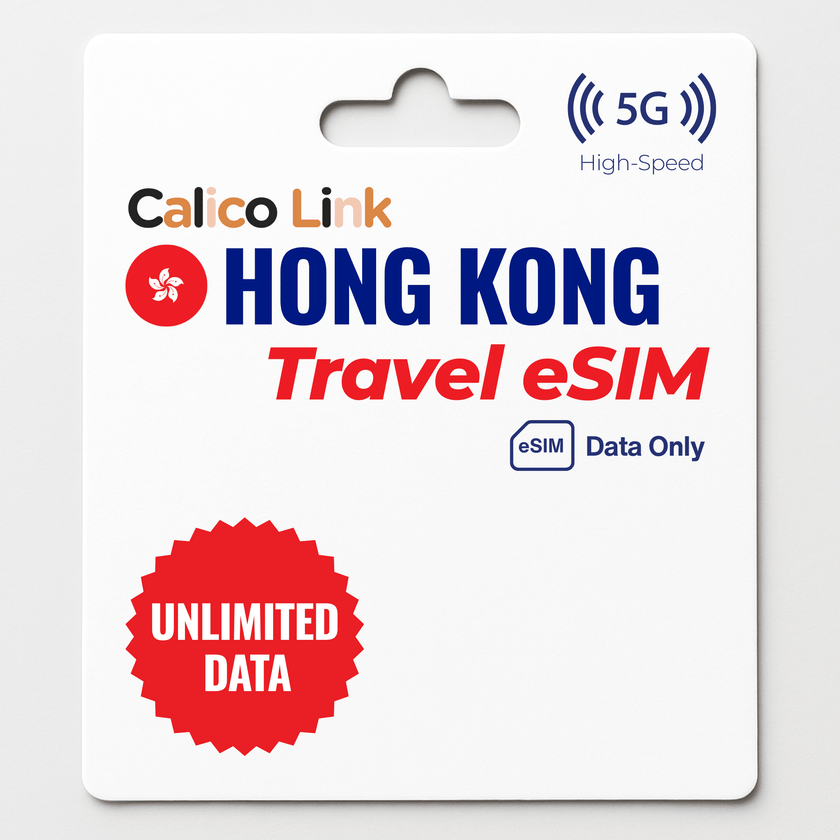 Hong Kong Travel eSIM Unlimited Data