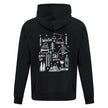 Hoodie Ski Doodles imprimé