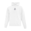 Hoodie Ghost sans lunettes brodé