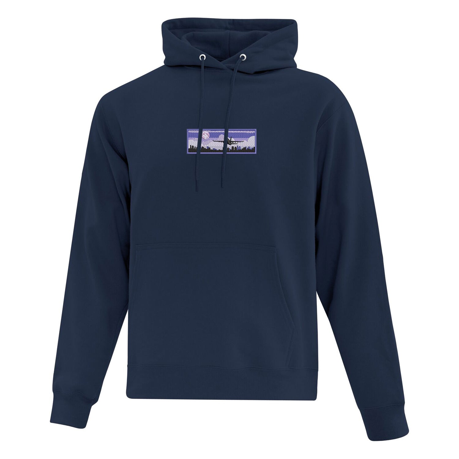 Hoodie Avion brodé