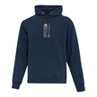 Hoodie Nuit au Japon brodé
