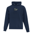 Hoodie Floral Bike brodé