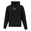 Hoodie Floral Bike brodé