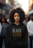 Black Queen Rhinestone Shirt – Bold Empowerment Sparkle Bling Apparel | Blingdazzel