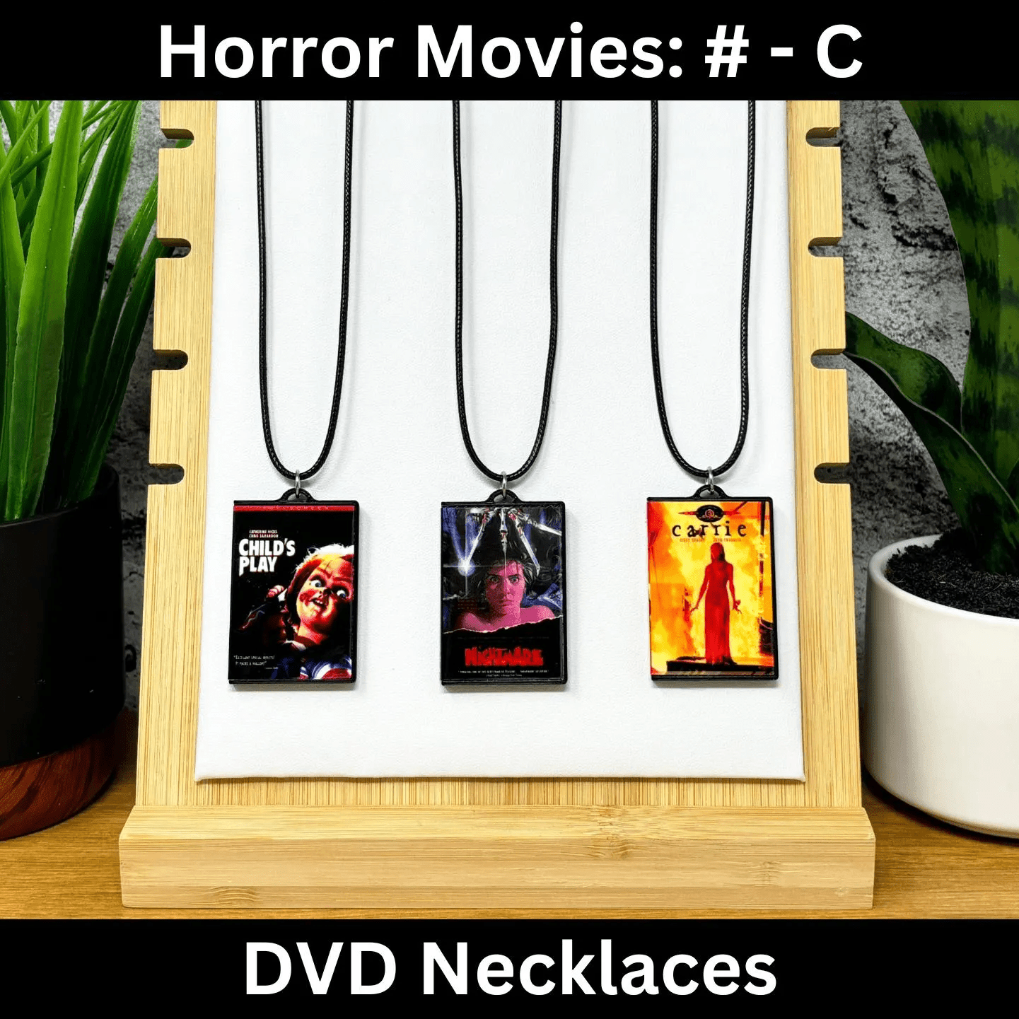 Horror Movies (#-C) Necklaces