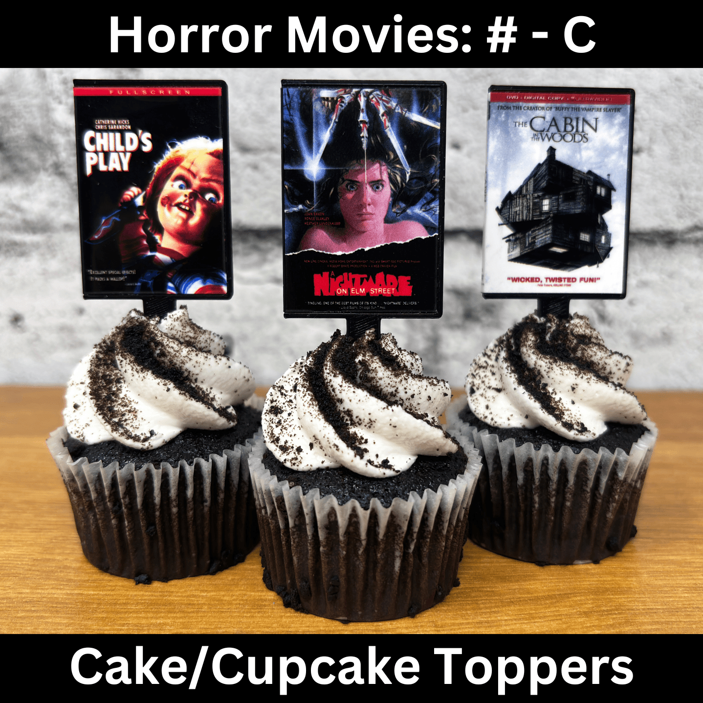 Horror Movies #-C Toppers (Small)