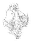 Horse Activity Book for Kids Ages 6-8 (Spiral Edition)