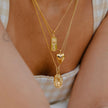 Hourglass Necklace- Silver