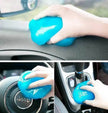 Household Cleaning Silicone Soft Rubber Ball Cart Is Stained With Dust