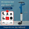 Household Kitchen Sink Toilet Blocked Pipe Unclogging Plunger.