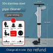 Household Kitchen Sink Toilet Blocked Pipe Unclogging Plunger.