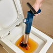 Household Kitchen Sink Toilet Blocked Pipe Unclogging Plunger.