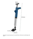 Household Kitchen Sink Toilet Blocked Pipe Unclogging Plunger.