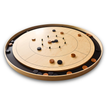 The Crokinole Canada Board (No Branding / With Checkerboard) - Tournament Board Game Set - Meets NCA Standards