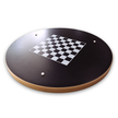 The Crokinole Canada Board (No Branding / With Checkerboard) - Tournament Board Game Set - Meets NCA Standards