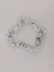 Howlite Bracelet — Chip, 6mm & 8mm Round Beads