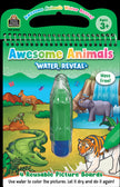 Teacher Created Resources - Awesome Animals Water Reveal Reusable Picture Boards Mess-Free Coloring