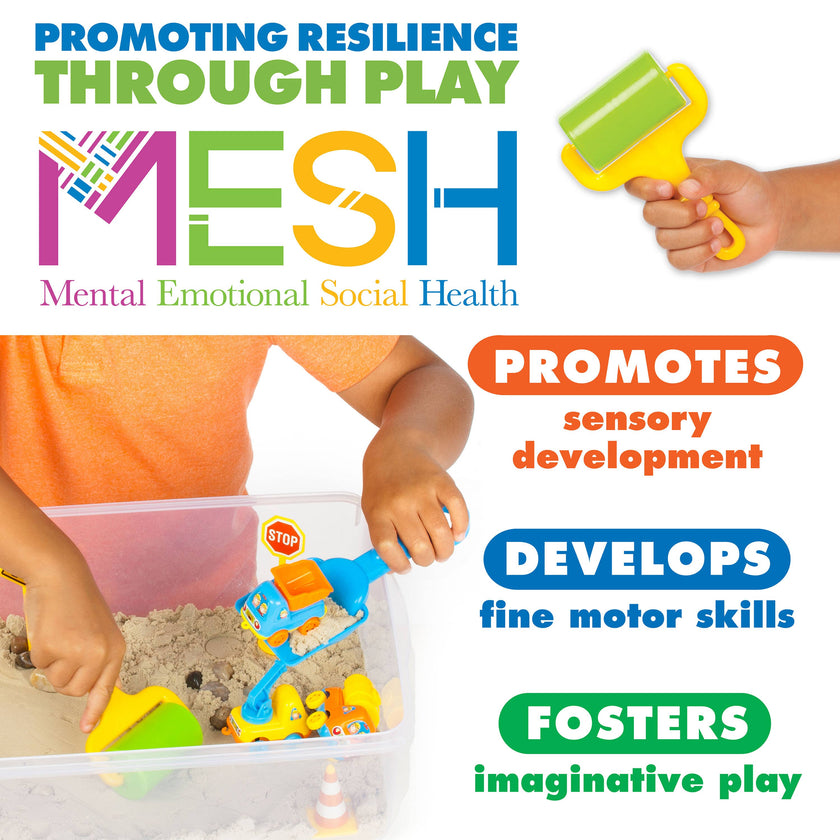 Faber-Castell / Creativity for Kids - Sensory Bin Construction Zone Activity Bin For Kids