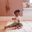 bug + bean kids - Silicone Tea Set - 12-Piece Set - Kids Pretend Playset