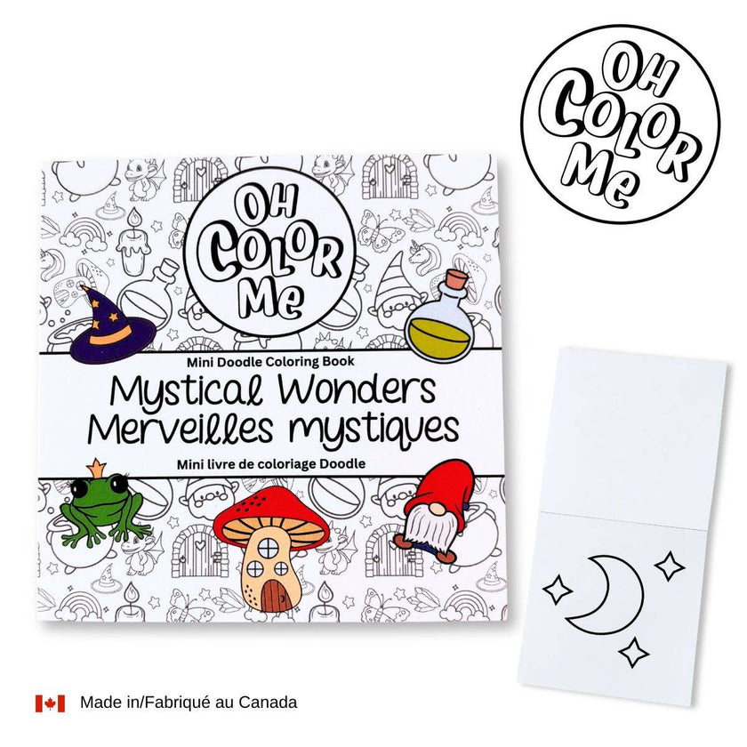 Oh Color Me - Mini Coloring Book Mystical Wonders, 4