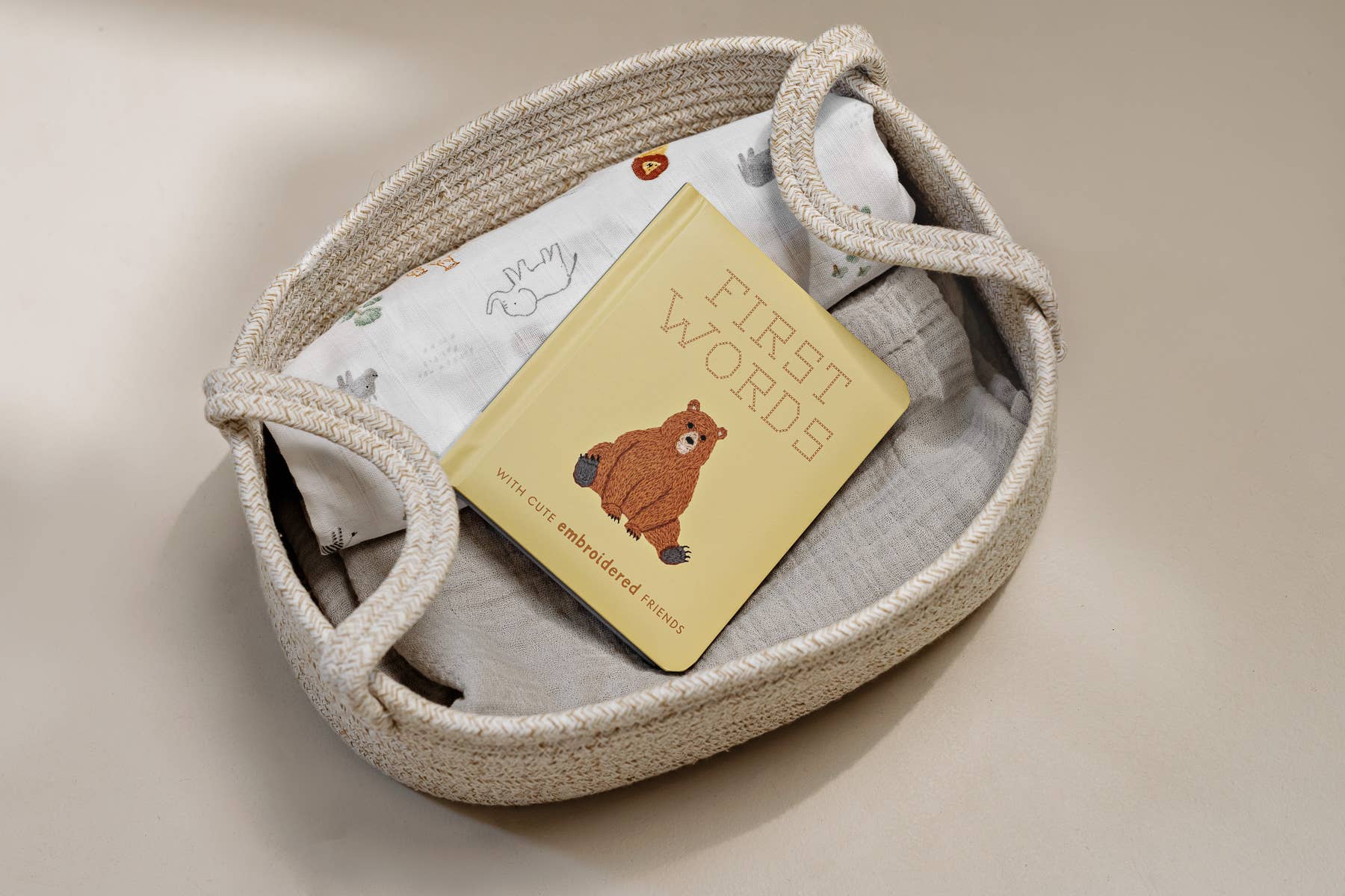 Paige Tate & Co. - First Words Embroidered Friends