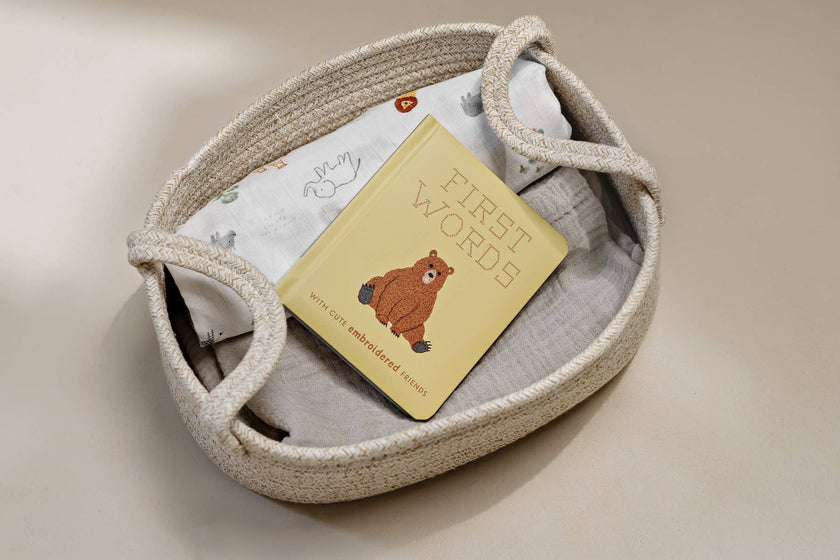 Paige Tate & Co. - First Words Embroidered Friends