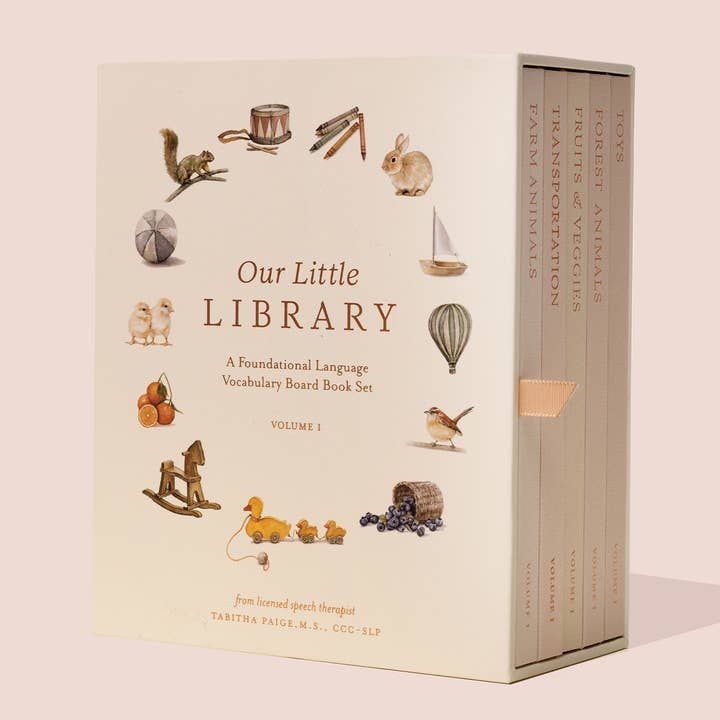 Paige Tate & Co. - Our Little Library Vol. 1 (5 Board Books)