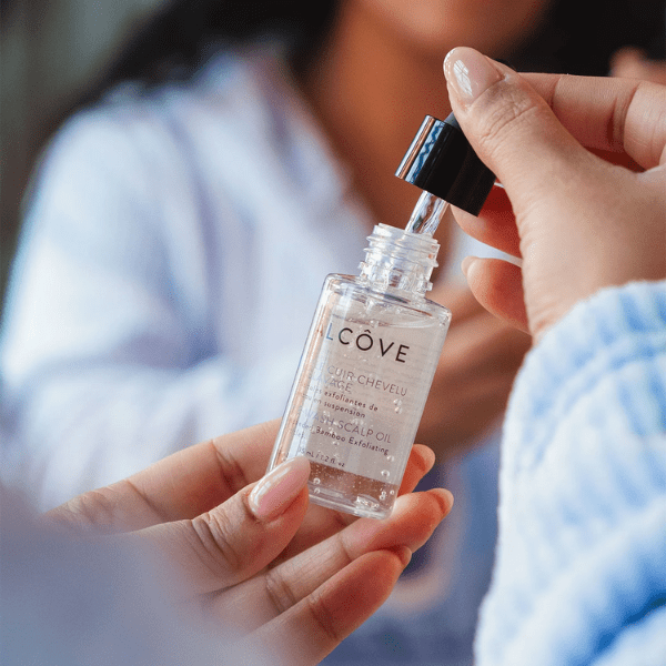 Huile cuir chevelu pré-lavage