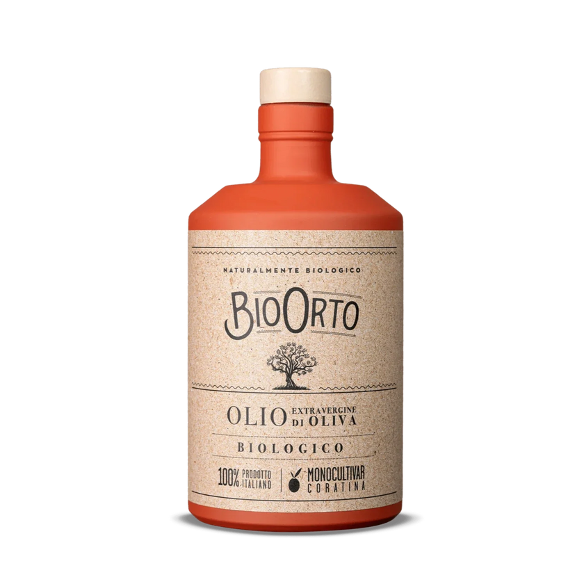 Huile d'olive extra vierge biologique monocastéllana Coratina