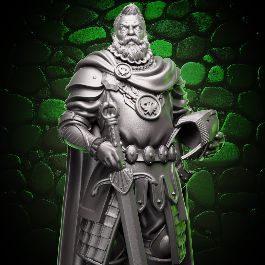 Human Paladin | Grizzled  | 5e
