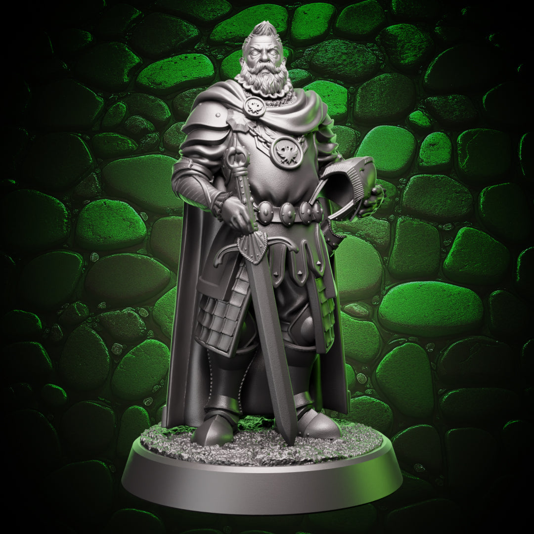 Human Paladin | Grizzled  | 5e