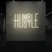 Humble Hustle Neon Sign