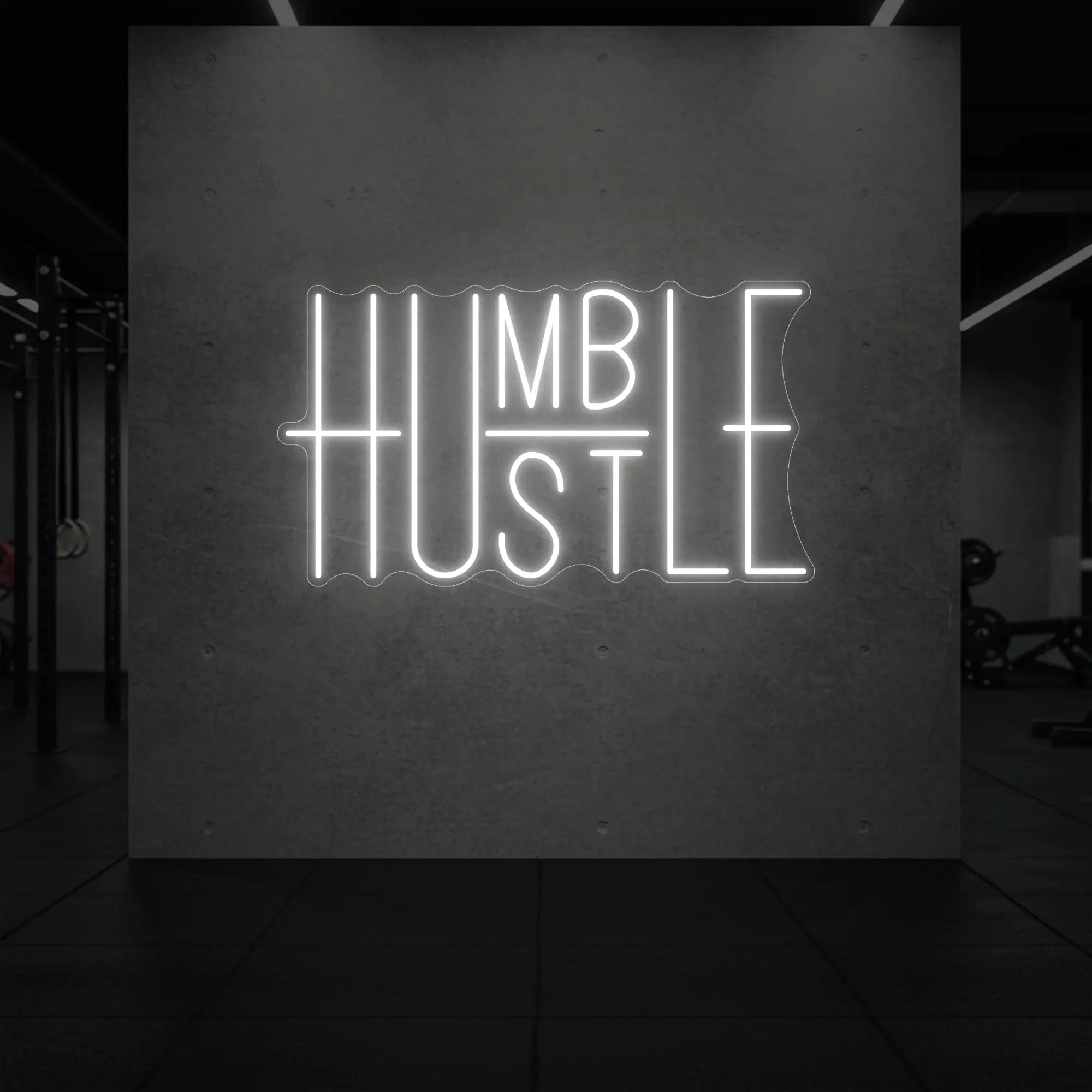 Humble Hustle Neon Sign