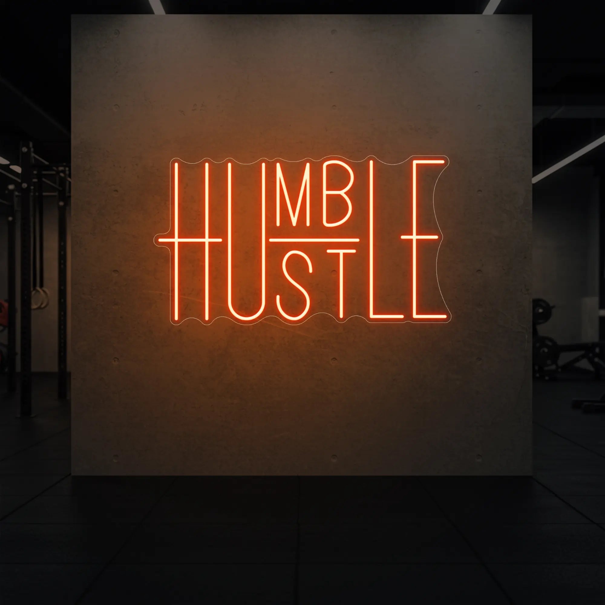 Humble Hustle Neon Sign
