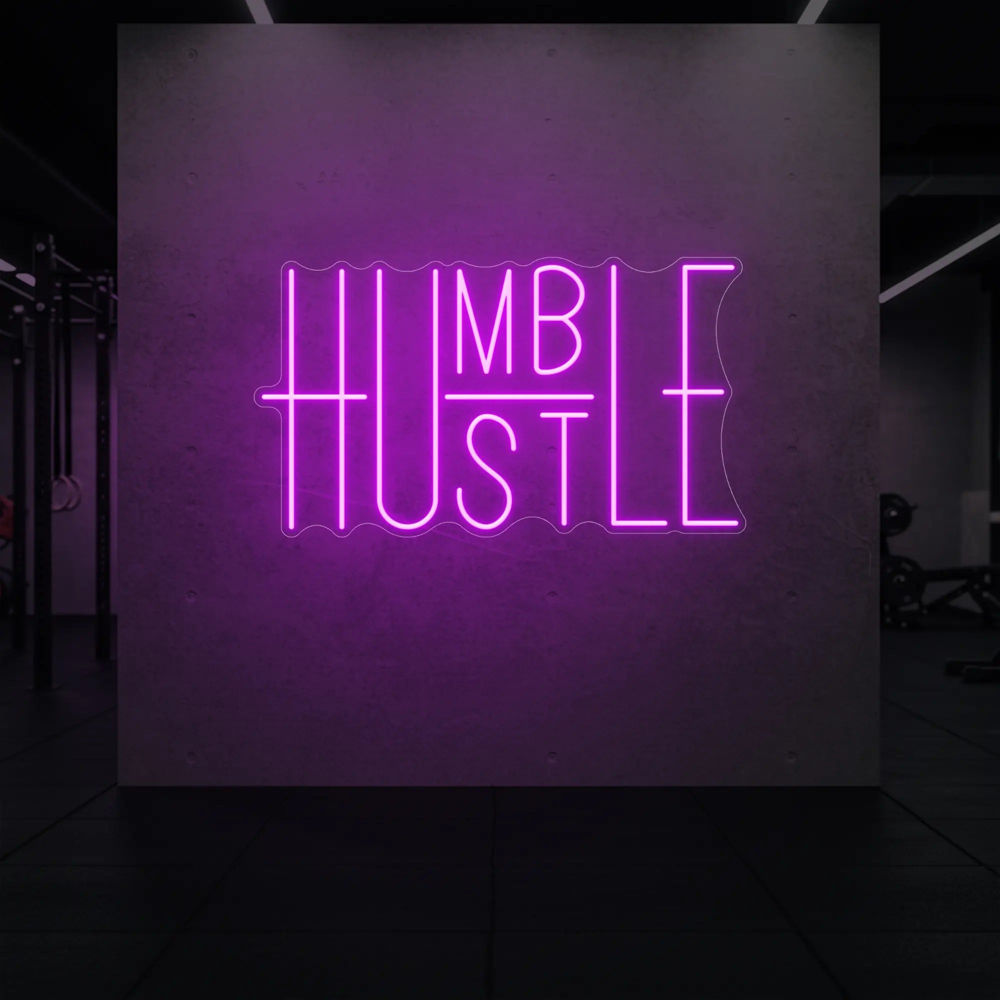 Humble Hustle Neon Sign