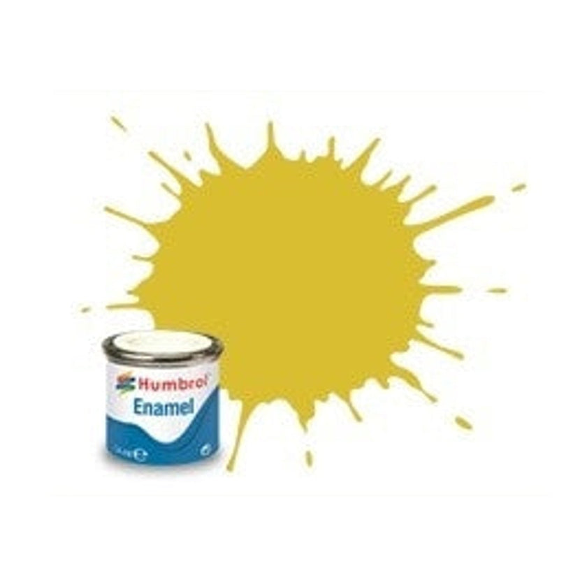 Humbrol 81 Pale Yellow Matt AA0895 Enamel 14ml NIB