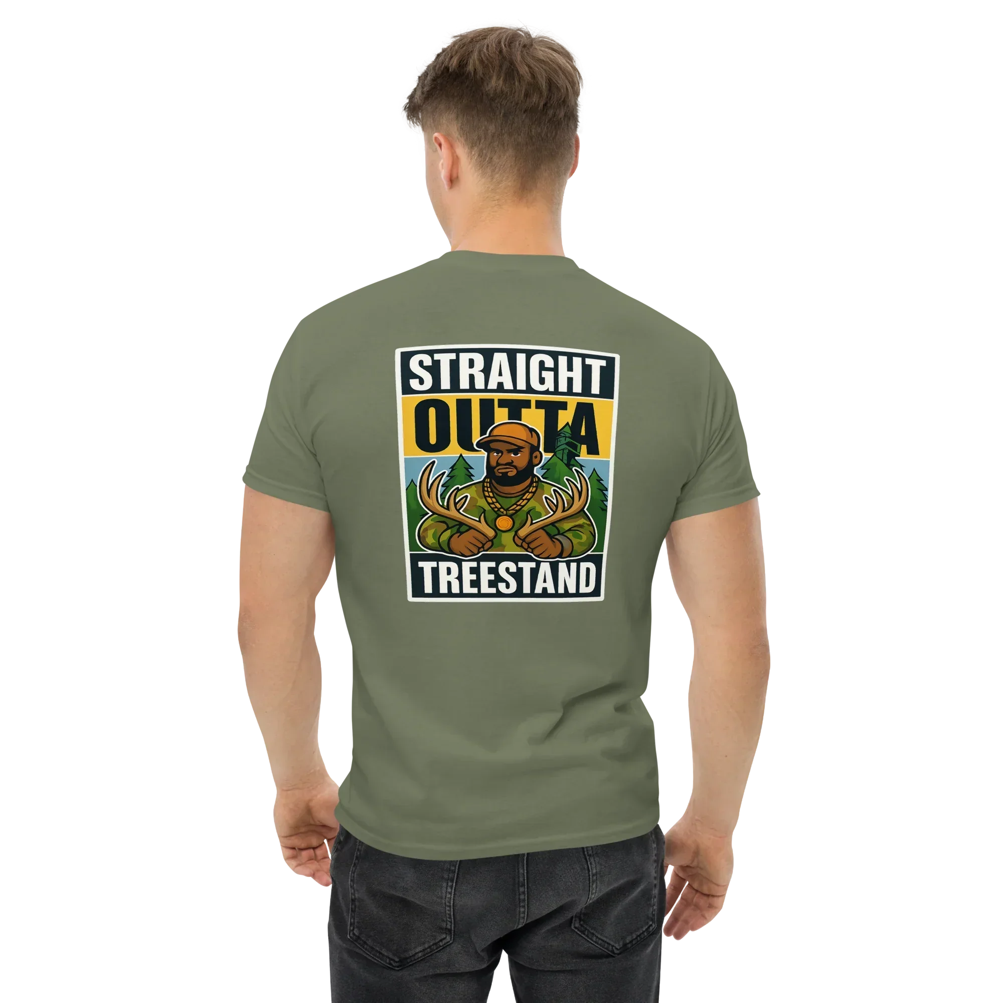 Hunter Humor Straight Outta Treestand T-Shirt