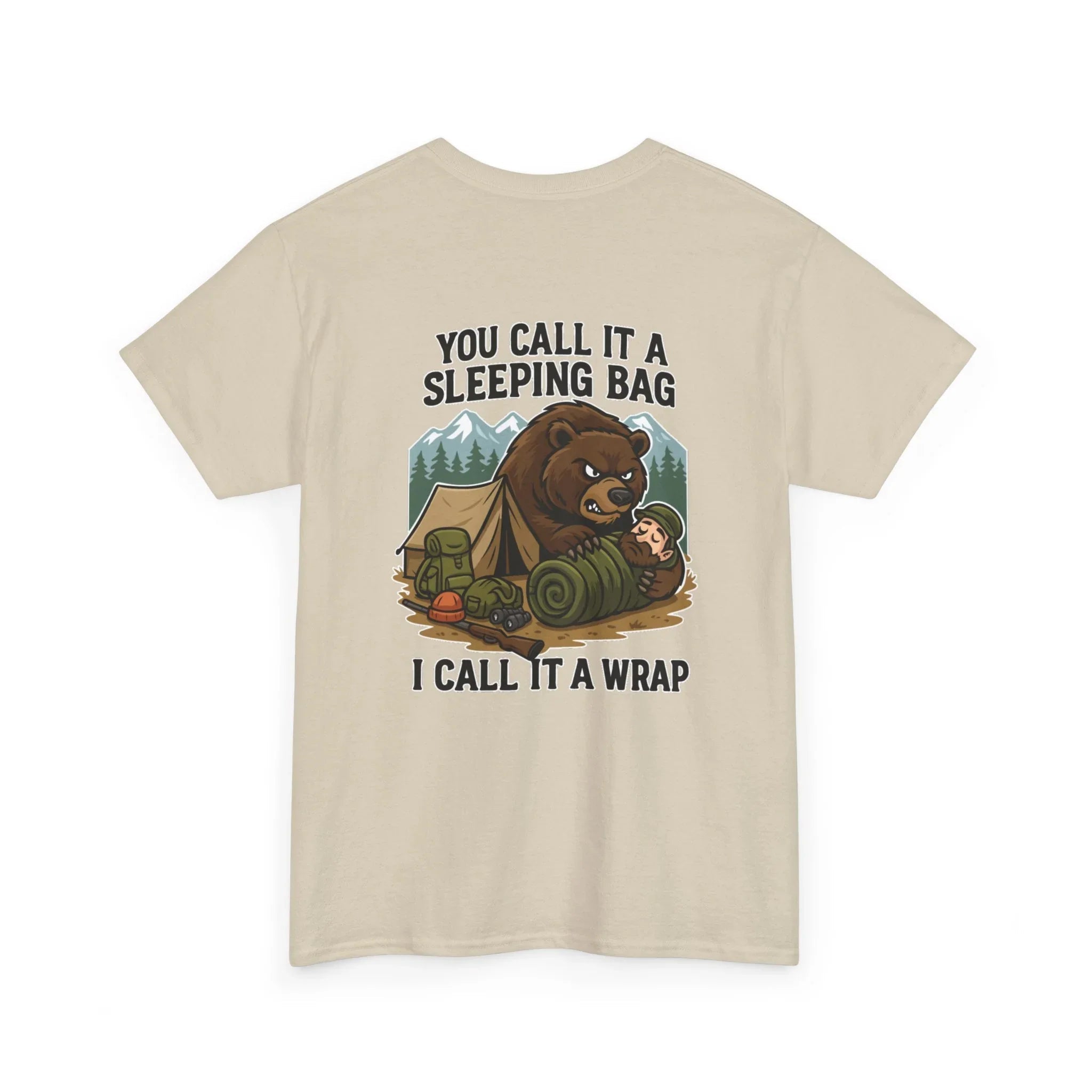 Hunter Humor You Call It A Sleeping Bag I Call It A Wrap T-Shirt