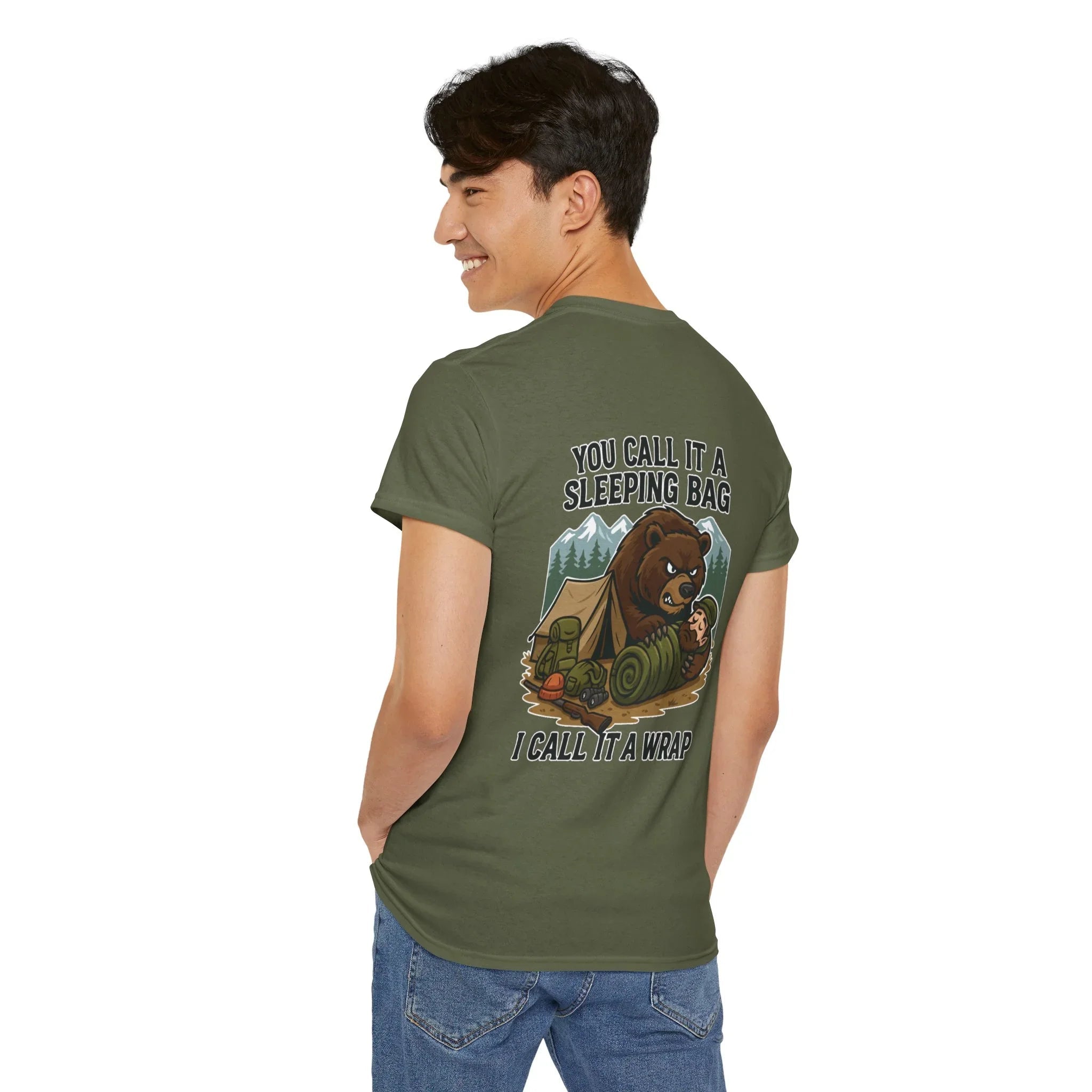 Hunter Humor You Call It A Sleeping Bag I Call It A Wrap T-Shirt