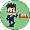 Hunter x Hunter Chibi Leorio Button