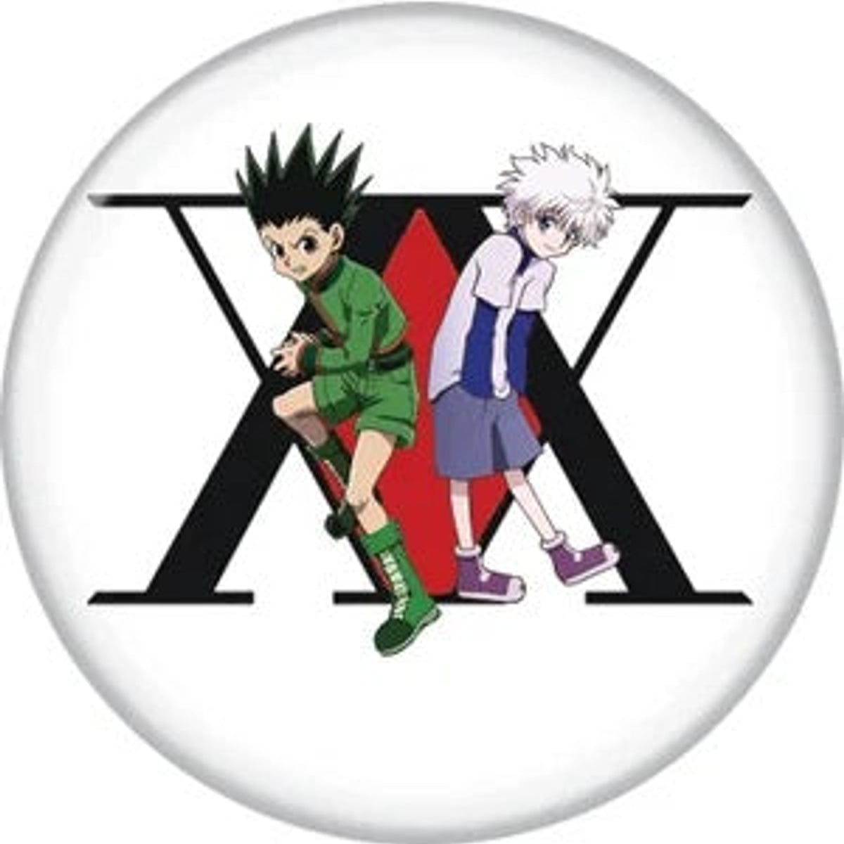 Hunter x Hunter XX Gon Killua Button