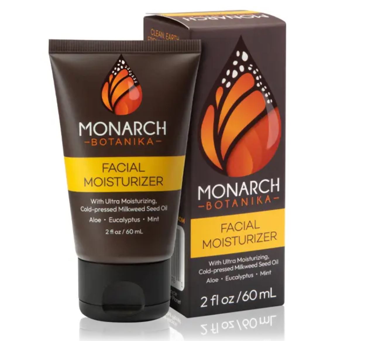 Crème hydratante d'asclépiade Monarch Botanika