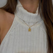 I am Strong Affirmation Necklace- Gold