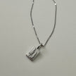I am Strong Affirmation Necklace- Silver