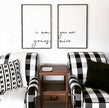 I Am Yours, You Are Mine Set Wood Sign(s)